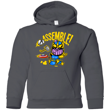Sweatshirts Charcoal / YS Assemble Youth Hoodie