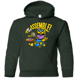 Sweatshirts Forest Green / YS Assemble Youth Hoodie