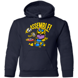 Sweatshirts Navy / YS Assemble Youth Hoodie