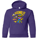 Sweatshirts Purple / YS Assemble Youth Hoodie