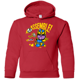 Sweatshirts Red / YS Assemble Youth Hoodie