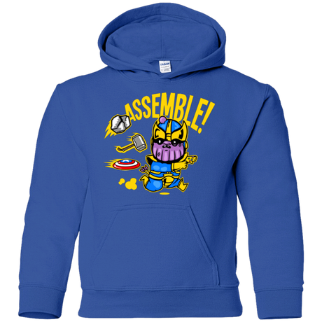 Sweatshirts Royal / YS Assemble Youth Hoodie