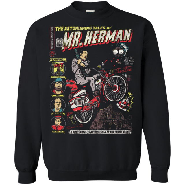 Sweatshirts Black / Small Astonishing Adventures Crewneck Sweatshirt