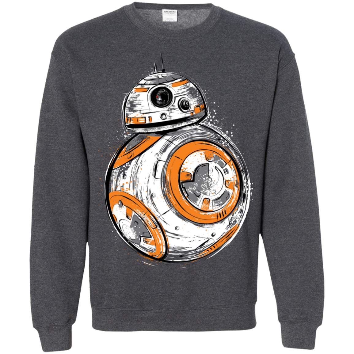 Sweatshirts Dark Heather / Small Astromech Droid Crewneck Sweatshirt