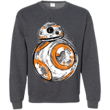 Sweatshirts Dark Heather / Small Astromech Droid Crewneck Sweatshirt