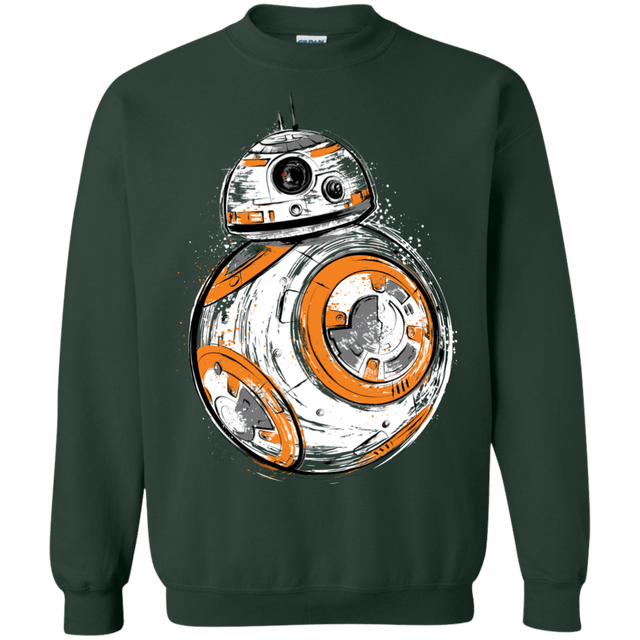 Sweatshirts Forest Green / Small Astromech Droid Crewneck Sweatshirt