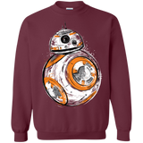 Sweatshirts Maroon / Small Astromech Droid Crewneck Sweatshirt