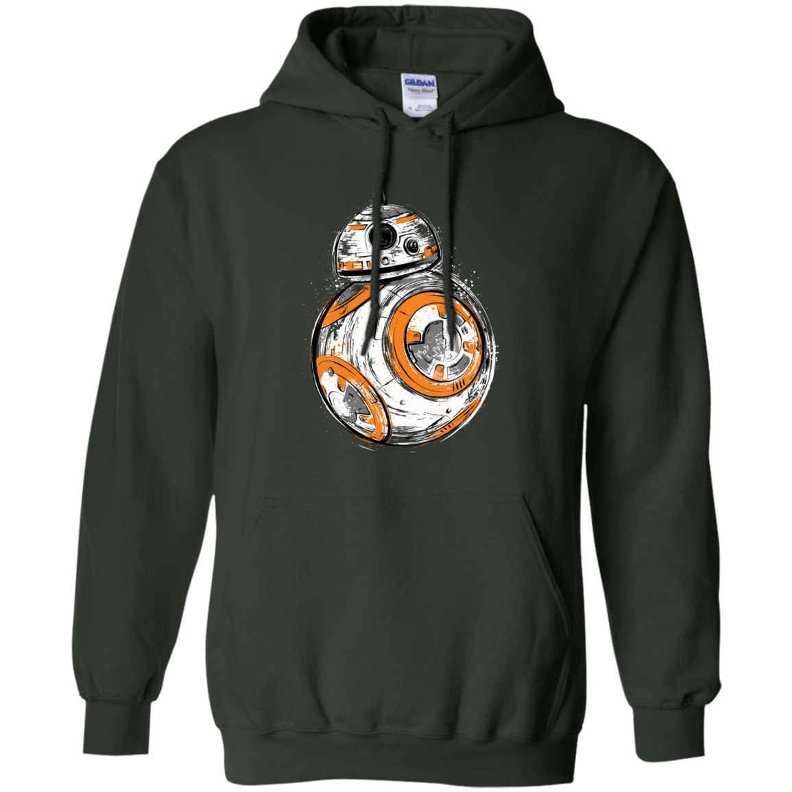 Sweatshirts Forest Green / Small Astromech Droid Pullover Hoodie