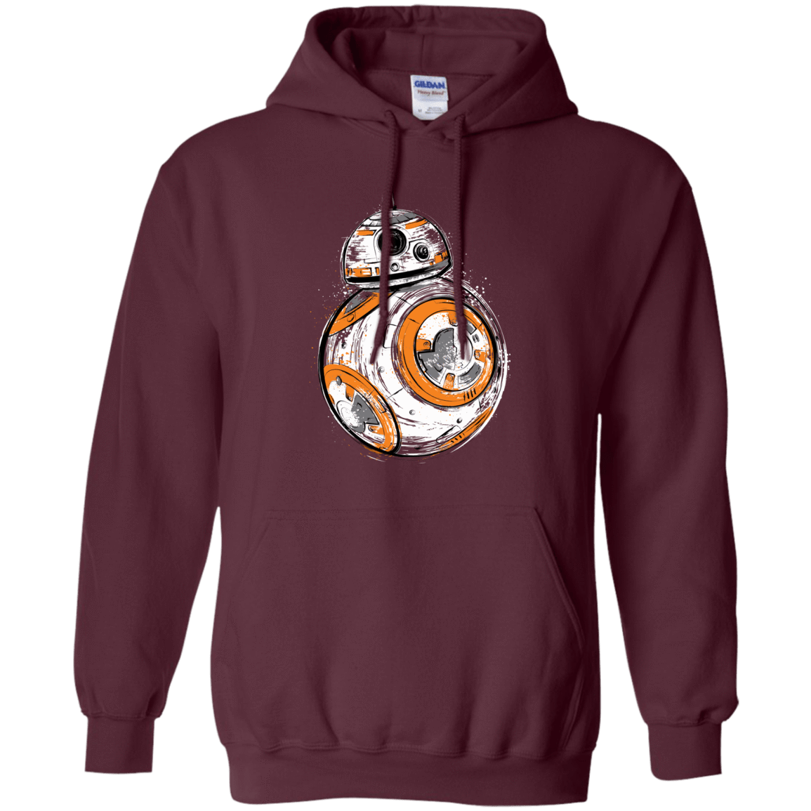 Sweatshirts Maroon / Small Astromech Droid Pullover Hoodie