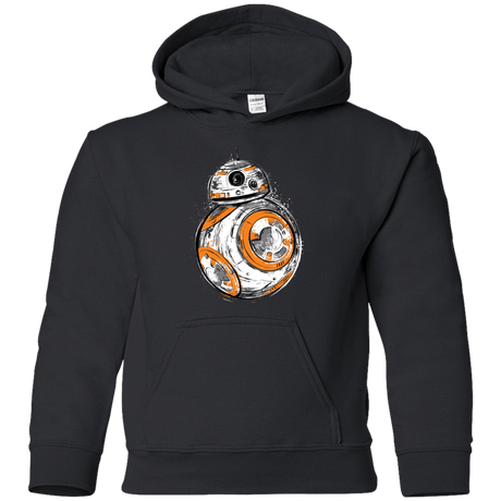 Sweatshirts Black / YS Astromech Droid Youth Hoodie