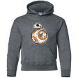 Sweatshirts Dark Heather / YS Astromech Droid Youth Hoodie