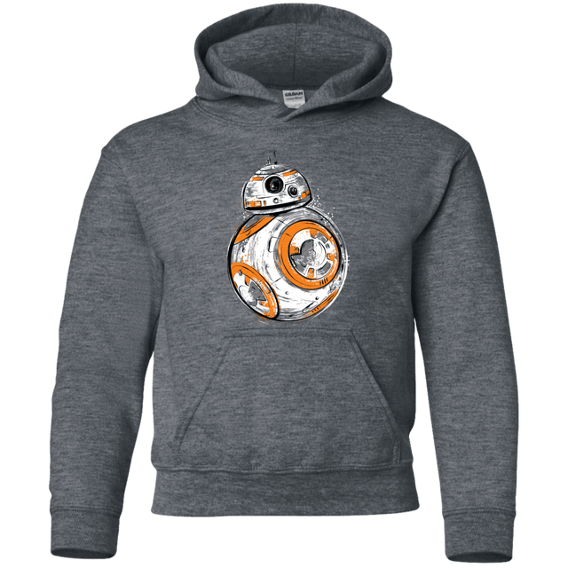 Sweatshirts Dark Heather / YS Astromech Droid Youth Hoodie