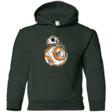 Sweatshirts Forest Green / YS Astromech Droid Youth Hoodie