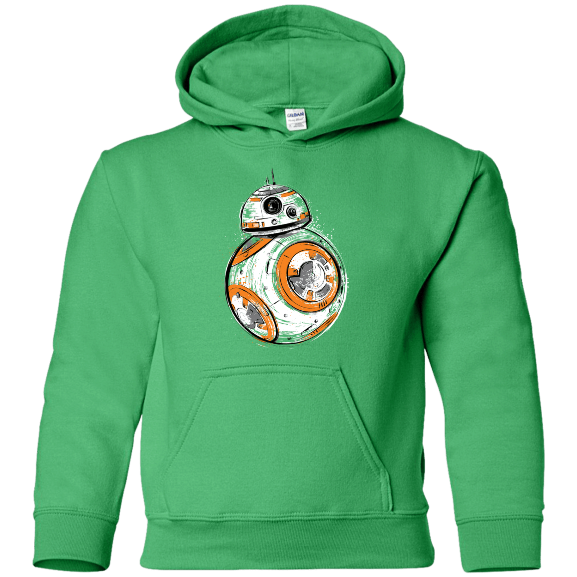 Sweatshirts Irish Green / YS Astromech Droid Youth Hoodie
