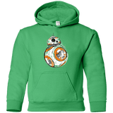 Sweatshirts Irish Green / YS Astromech Droid Youth Hoodie