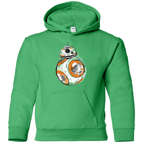 Sweatshirts Irish Green / YS Astromech Droid Youth Hoodie