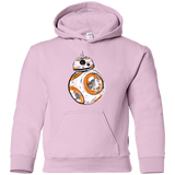 Sweatshirts Light Pink / YS Astromech Droid Youth Hoodie