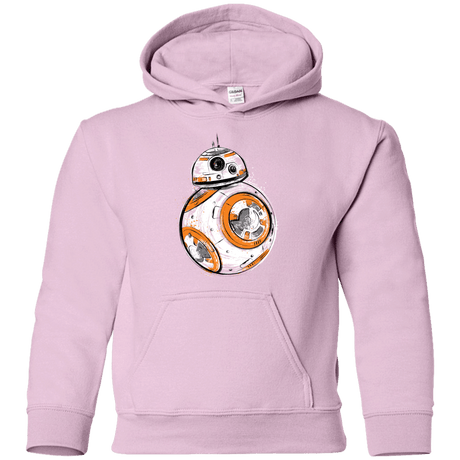 Sweatshirts Light Pink / YS Astromech Droid Youth Hoodie