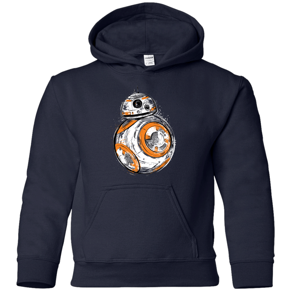 Sweatshirts Navy / YS Astromech Droid Youth Hoodie