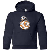 Sweatshirts Navy / YS Astromech Droid Youth Hoodie
