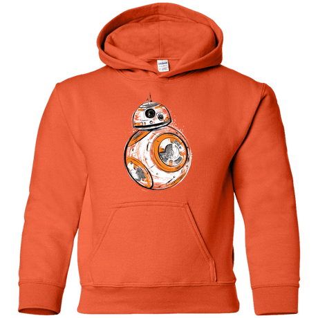 Sweatshirts Orange / YS Astromech Droid Youth Hoodie