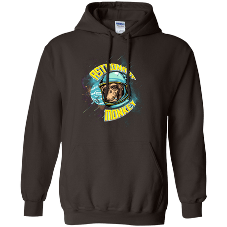 Sweatshirts Dark Chocolate / Small ASTRONAUT MONKEY Pullover Hoodie