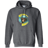 Sweatshirts Dark Heather / Small ASTRONAUT MONKEY Pullover Hoodie