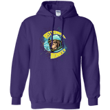 Sweatshirts Purple / Small ASTRONAUT MONKEY Pullover Hoodie