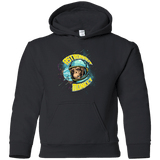 Sweatshirts Black / YS ASTRONAUT MONKEY Youth Hoodie