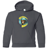 Sweatshirts Charcoal / YS ASTRONAUT MONKEY Youth Hoodie