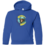 Sweatshirts Royal / YS ASTRONAUT MONKEY Youth Hoodie
