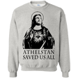 Sweatshirts Ash / Small Athelstan saves Crewneck Sweatshirt