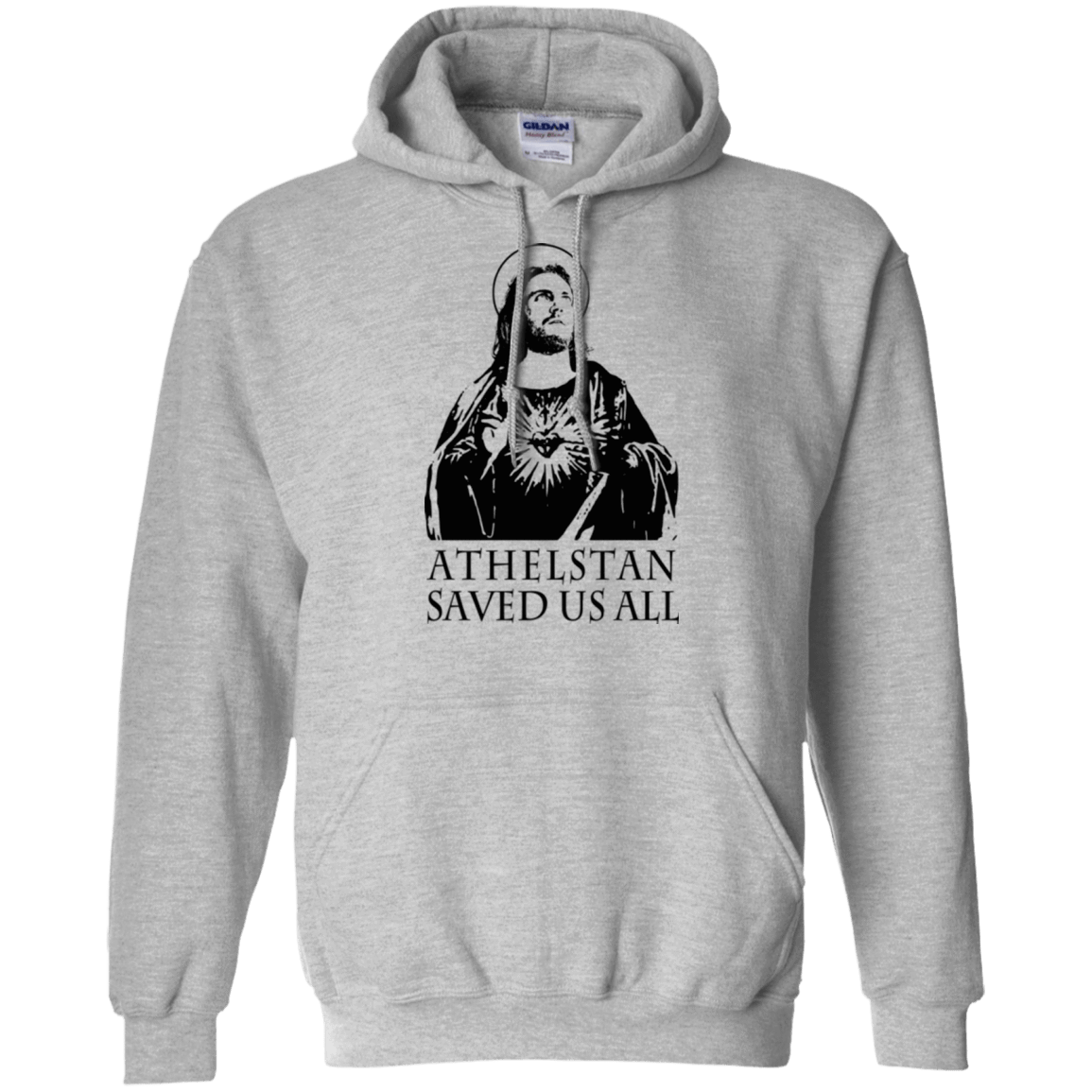 Sweatshirts Sport Grey / Small Athelstan saves Pullover Hoodie