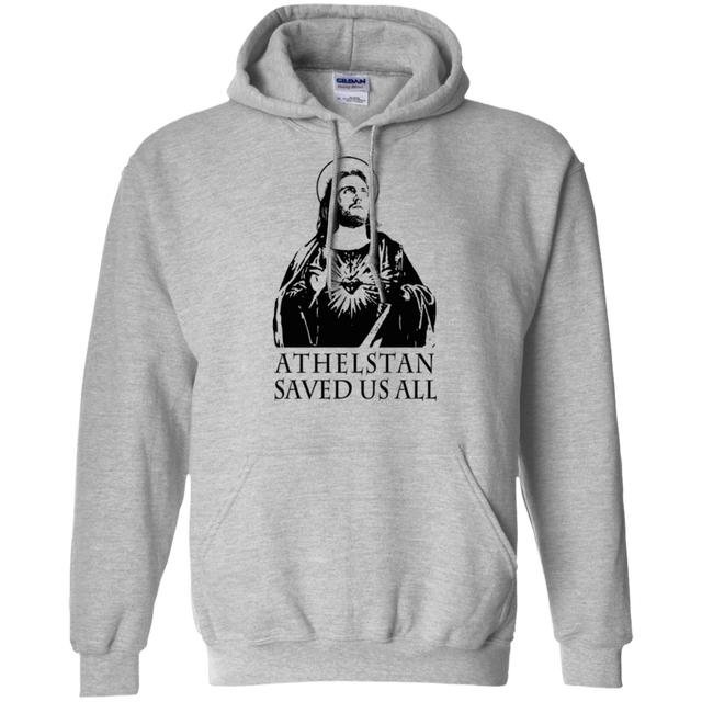 Sweatshirts Sport Grey / Small Athelstan saves Pullover Hoodie