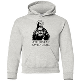 Sweatshirts Ash / YS Athelstan saves Youth Hoodie