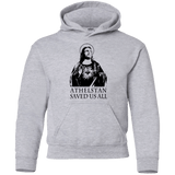 Sweatshirts Sport Grey / YS Athelstan saves Youth Hoodie