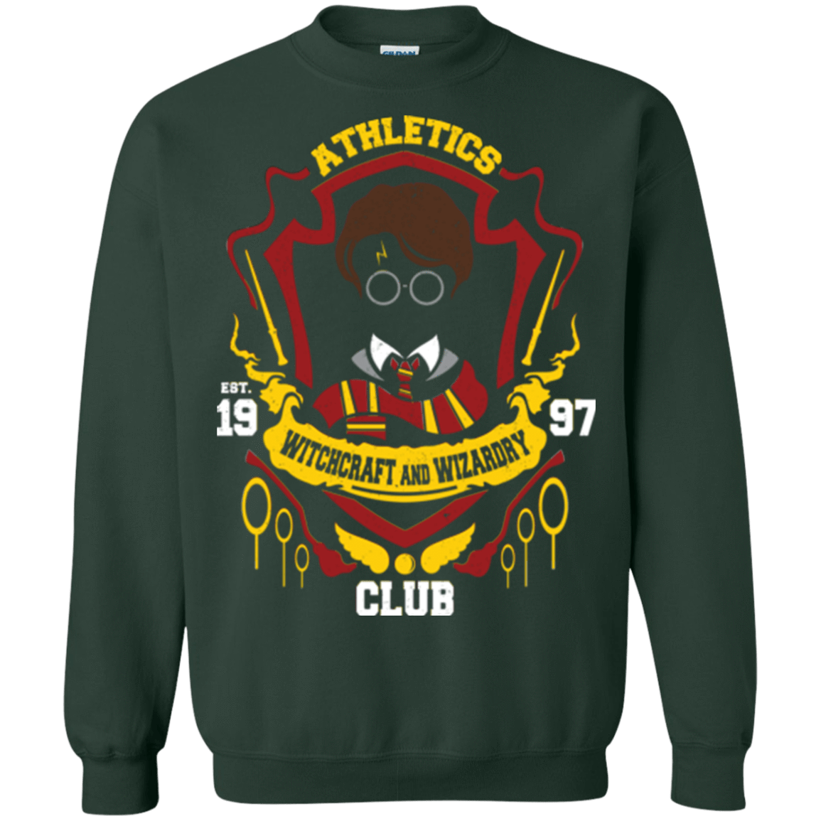 Sweatshirts Forest Green / Small Athletics Club Crewneck Sweatshirt