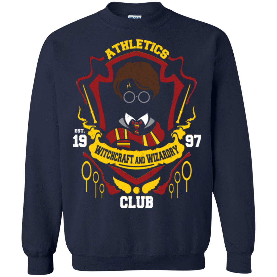 Sweatshirts Navy / Small Athletics Club Crewneck Sweatshirt