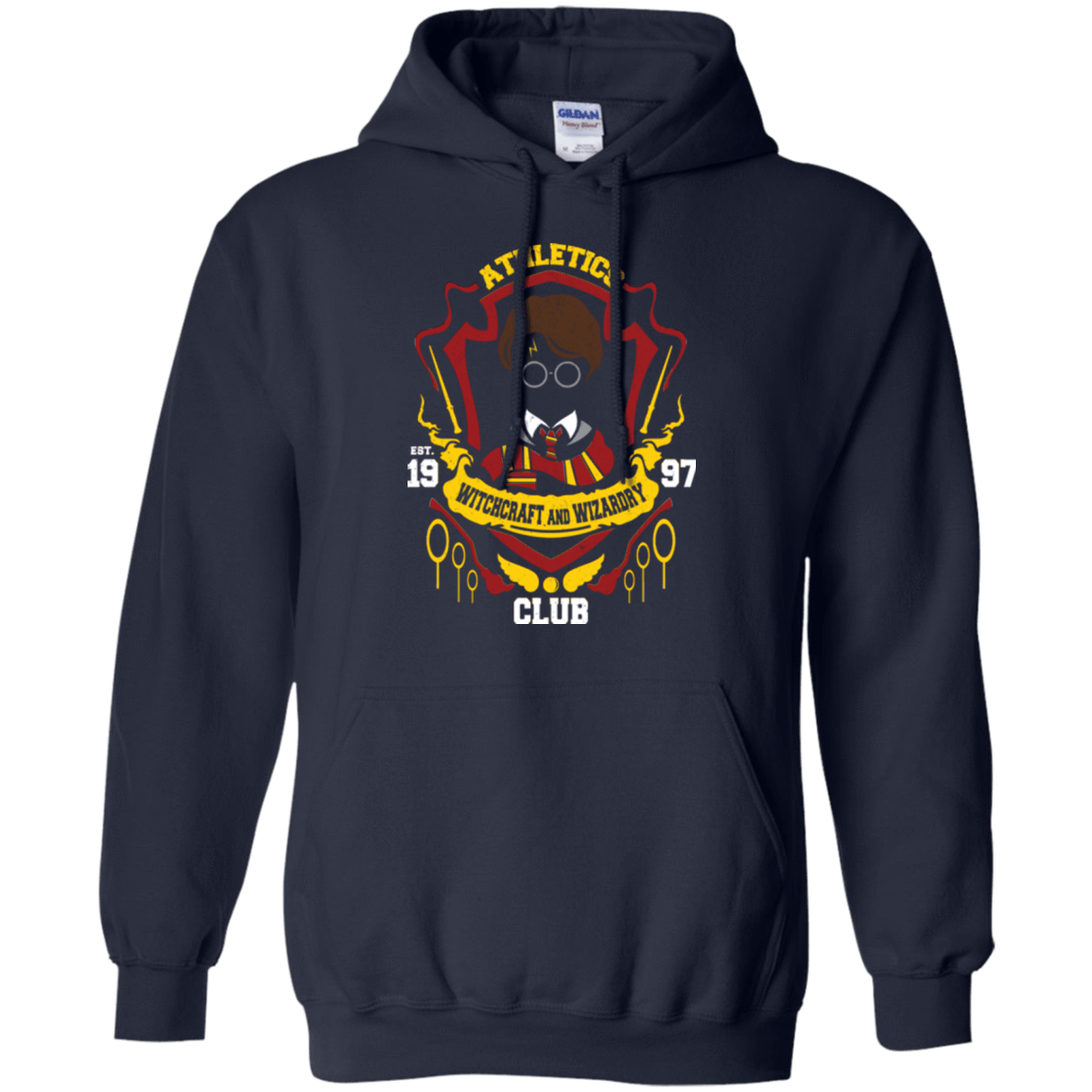 Sweatshirts Navy / Small Athletics Club Pullover Hoodie