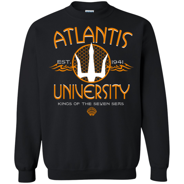 Sweatshirts Black / Small Atlantis University Crewneck Sweatshirt