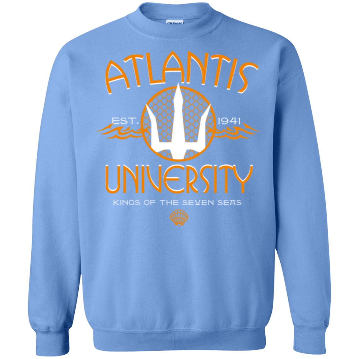 Sweatshirts Carolina Blue / Small Atlantis University Crewneck Sweatshirt