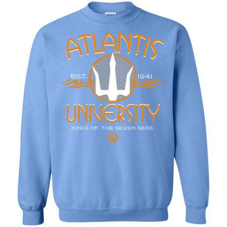 Sweatshirts Carolina Blue / Small Atlantis University Crewneck Sweatshirt