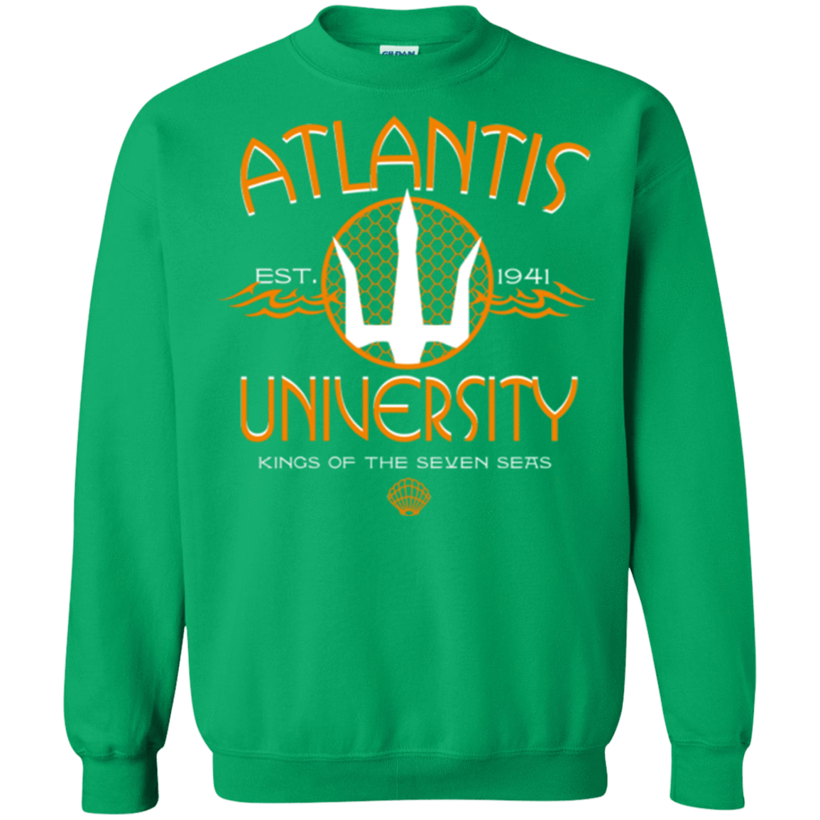 Sweatshirts Irish Green / Small Atlantis University Crewneck Sweatshirt
