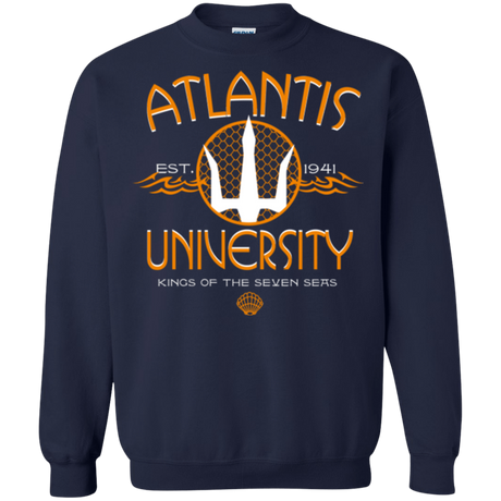 Sweatshirts Navy / Small Atlantis University Crewneck Sweatshirt