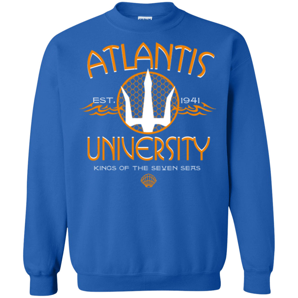Sweatshirts Royal / Small Atlantis University Crewneck Sweatshirt