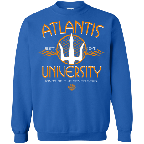 Sweatshirts Royal / Small Atlantis University Crewneck Sweatshirt