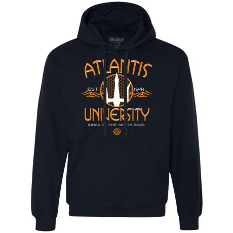 Sweatshirts Navy / Small Atlantis University Premium Fleece Hoodie