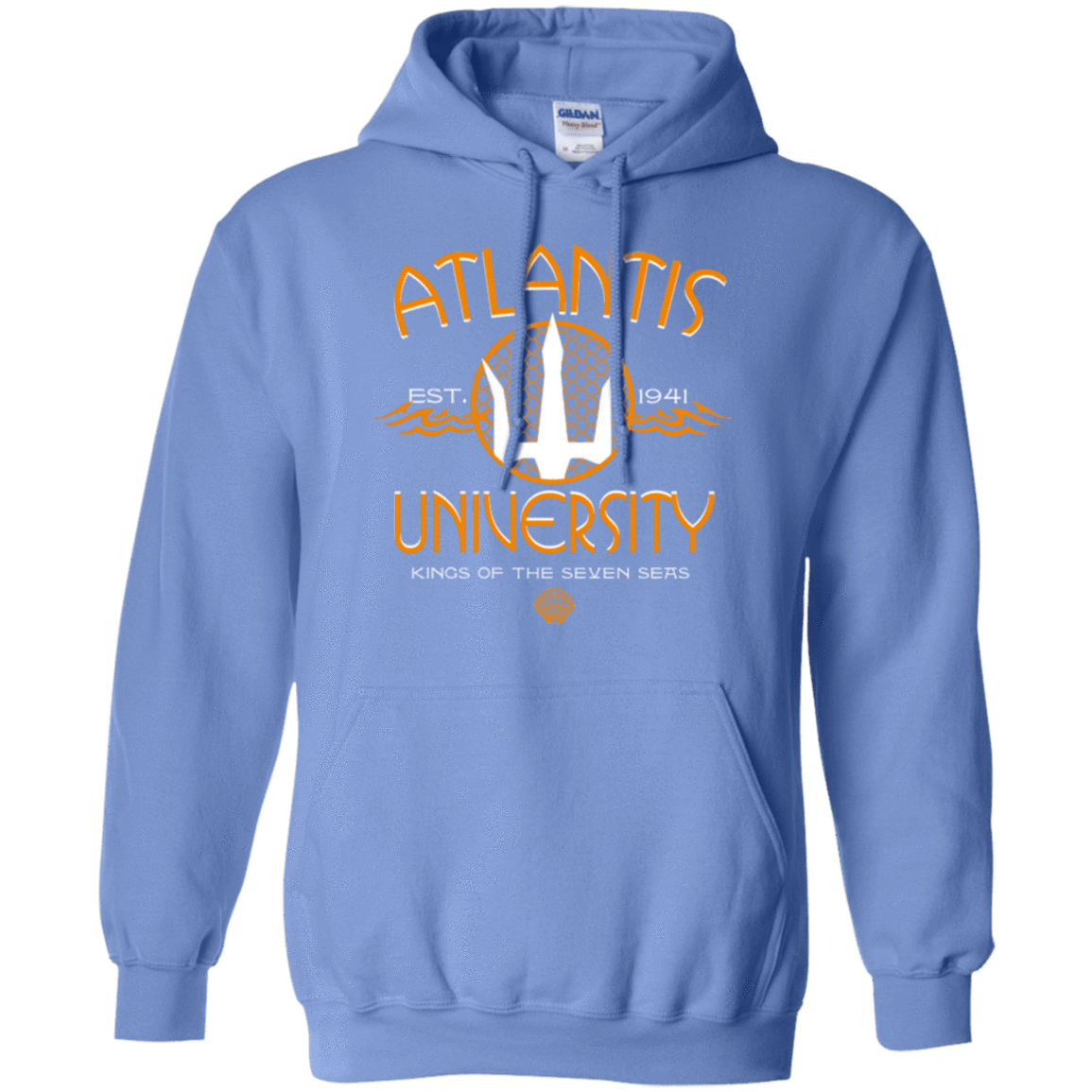 Sweatshirts Carolina Blue / Small Atlantis University Pullover Hoodie