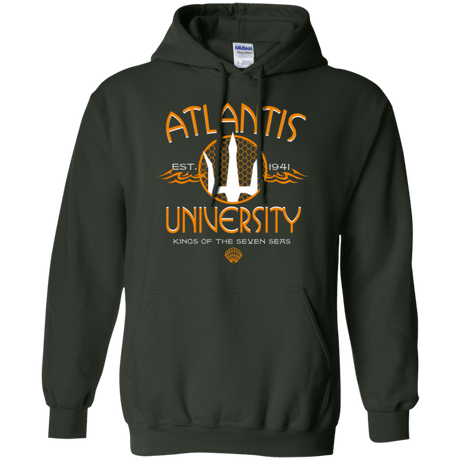 Sweatshirts Forest Green / Small Atlantis University Pullover Hoodie