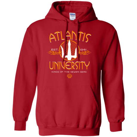Sweatshirts Red / Small Atlantis University Pullover Hoodie